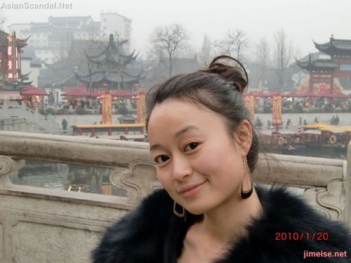 China old professor’s daughter and her tune self sex scandal